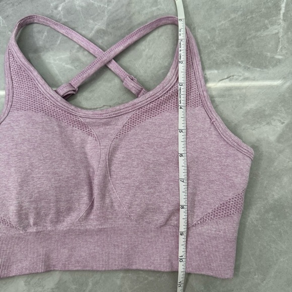 Women’s AYBL Motion Seamless Padded Adjustable Criss Cross Back Sports Bra Small - Picture 14 of 16